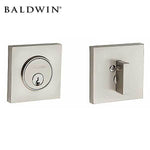 Baldwin Estate - 8220 Contemporary Square Deadbolt - Single Cylinder