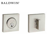 Baldwin Estate - 8220 Contemporary Square Deadbolt - Single Cylinder