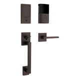 Baldwin Estate - 85393 Minneapolis Dummy Handleset with Interior Lever
