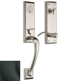 Baldwin Estate - 85352 Cody 3/4 Escutcheon Handleset - Full Dummy with Interior Lever