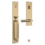 Baldwin Estate 85317 Gramercy Knurled Full Escutcheon Emergency Egress