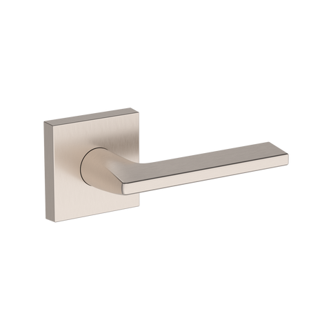 Anaheim Hills Lever with Contemporary Square Rose- Privacy Passage and Full Dummy
