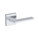 Anaheim Hills Lever with Contemporary Square Rose- Privacy Passage and Full Dummy