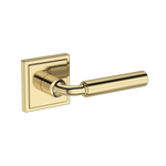 La Conner Lever with Stepped Square Rose- Privacy Passage and Full Dummy