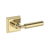 La Conner Lever with Stepped Square Rose- Privacy Passage and Full Dummy