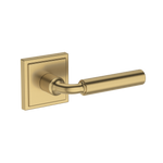 La Conner Lever with Stepped Square Rose- Privacy Passage and Full Dummy