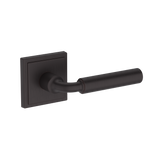 La Conner Lever with Stepped Square Rose- Privacy Passage and Full Dummy
