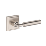 La Conner Lever with Stepped Square Rose- Privacy Passage and Full Dummy