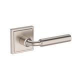 La Conner Lever with Stepped Square Rose- Privacy Passage and Full Dummy