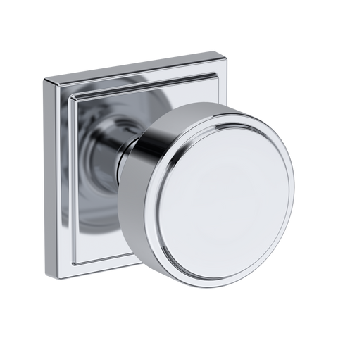 Vashon Lever with Stepped Square Rose- Privacy Passage and Full Dummy