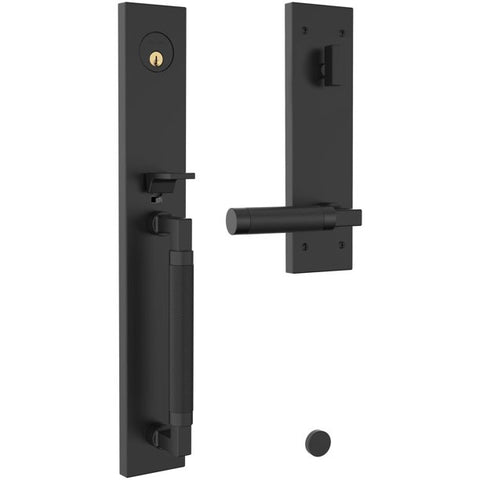 Baldwin Estate 85317 Gramercy Knurled Full Escutcheon Emergency Egress