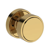 Vashon Knob with Recessed Round Rose- Privacy