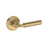 La Conner Lever with Stepped Round Rose- Privacy