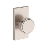 Vashon Knob with Contemporary 5" Rose- Privacy