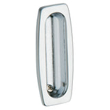 Baldwin Flush Pull 1-1/2" x 3-1/2" (0458) in Polished Chrome
