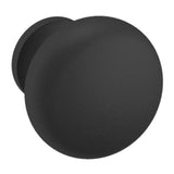 Baldwin Classic Cabinet Knob 1" diameter (4704) in Satin Black