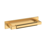 Baldwin Contemporary Back Plate 4" CTC (4926) in Lifetime (PVD) Satin Brass