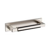 Baldwin Contemporary Back Plate 4" CTC (4926) in Satin Nickel