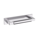 Baldwin Contemporary Back Plate 4" CTC (4926) in Polished Chrome