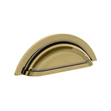 Baldwin Cup Pull 4" CTC (4424) in Heirloom Brass