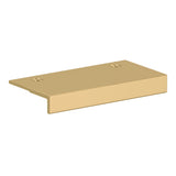 Baldwin Edge Pull 2" CTC (4647) in Non-Lacquered Brass
