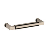 Baldwin Gramercy Cabinet Pull 4" CTC (4431) in Lifetime (PVD) Graphite Nickel