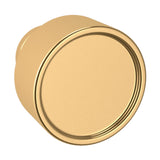 Baldwin Hollywood Hills Cabinet Knob 1-1/4" diameter (4972) in Non-Lacquered Brass