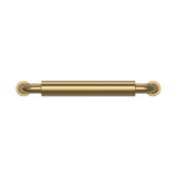 Baldwin Hollywood Hills Cabinet Pull 4" CTC (4400) in Lifetime (PVD) Satin Brass, front