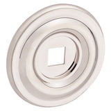Baldwin Knob Back Plate 1-1/2" diameter (4902) in Lifetime (PVD) Polished Nickel