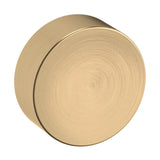 Baldwin Minneapolis Cabinet Knob 1-1/4" diameter (4404) in Lifetime (PVD) Polished Brass