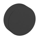 Baldwin Minneapolis Cabinet Knob 1-1/4" diameter (4404) in Satin Black