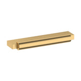 Baldwin Modern Cabinet Pull 4" CTC (4624) in Lifetime (PVD) Satin Brass
