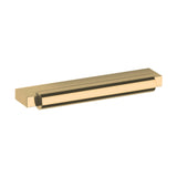 Baldwin Modern Cabinet Pull 4" CTC (4624) in Lifetime (PVD) Polished Brass