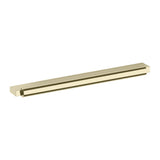 Baldwin Modern Cabinet Pull 8" CTC (4626) in Non-Lacquered Brass