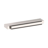 Baldwin Modern Cabinet Pull 4" CTC (4624) in Lifetime (PVD) Polished Nickel