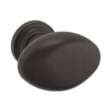 Baldwin Oval Cabinet Knob 1-1/8" x 3/4" oval (4910) in Venetian Bronze
