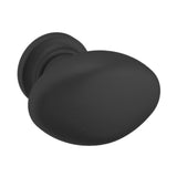 Baldwin Oval Cabinet Knob 1-1/8" x 3/4" oval (4910) in Satin Black