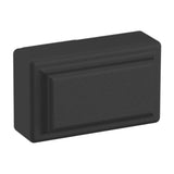 Baldwin Raised Cabinet Knob 1-1/2" diameter (4425) in Satin Black