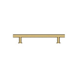 Baldwin Santa Monica Cabinet Pull 6" CTC (7006.1006C) in Lifetime (PVD) Satin Brass