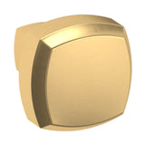 Baldwin Severin Fayerman A Cabinet Knob 1" diameter (4452) in Lifetime (PVD) Satin Brass