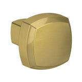 Baldwin Severin Fayerman A Cabinet Knob 1" diameter (4452) in Heirloom Brass