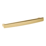 Baldwin Severin Fayerman A Cabinet Pull 8" CTC (4665) in Non-Lacquered Brass