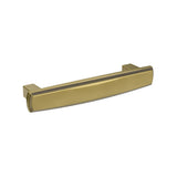 Baldwin Severin Fayerman A Cabinet Pull 4" CTC (4357) in Heirloom Brass