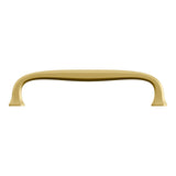 Baldwin Severin Fayerman B Appliance Pull 8" CTC (4396) in Lifetime (PVD) Satin Brass, side profile