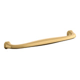 Baldwin Severin Fayerman B Cabinet Pull 8" CTC (4439) in Non-Lacquered Brass