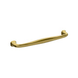 Baldwin Severin Fayerman B Cabinet Pull 8" CTC (4439) in Heirloom Brass