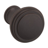 Baldwin Severin Fayerman C Cabinet Knob 1" diameter (4454) in Venetian Bronze