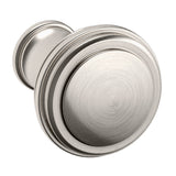 Baldwin Severin Fayerman C Cabinet Knob 1" diameter (4454) in Satin Nickel