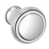 Baldwin Severin Fayerman C Cabinet Knob 1" diameter (4454) in Polished Chrome