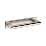 Baldwin Transitional Back Plate 4" CTC (4940) in Satin Nickel